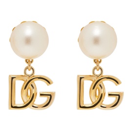 Dolce&Gabbana Gold Clip-On Earrings 241003F022005