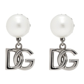 Dolce&Gabbana Gunmetal Clip-On Earrings 241003F022007
