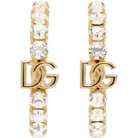 Dolce&Gabbana Gold Logo Earrings 241003F022012