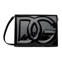 Dolce&Gabbana Black DG Logo Crossbody Bag 241003F048013