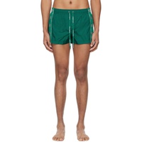 Dolce&Gabbana Green Graphic Swim Shorts 231003M208009