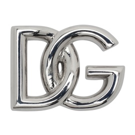 Dolce&Gabbana Silver Logo Single Earring 241003M146000