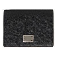 Dolce&Gabbana Black Plaque Wallet 241003M164008