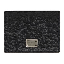 Dolce&Gabbana Black Plaque Wallet 241003M164008