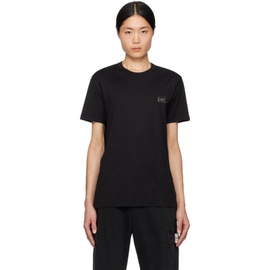 Dolce&Gabbana Black Branded T-Shirt 241003M213018
