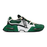 Dolce&Gabbana Green Airmaster Sneakers 241003M237043