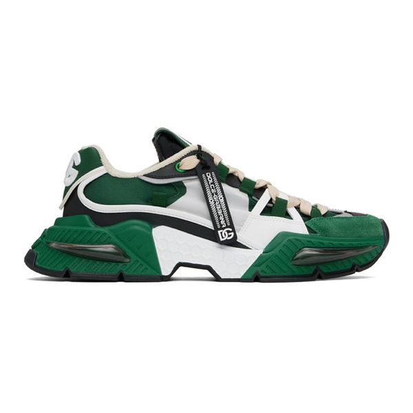 돌체앤가바나 Dolce&Gabbana Green Airmaster Sneakers 241003M237043