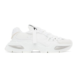 Dolce&Gabbana White Bassa Sneakers 241003M237007