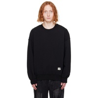 Dolce&Gabbana Black Printed Sweatshirt 241003M204003
