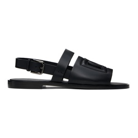Dolce&Gabbana Black Calfskin Sandals 241003M234002
