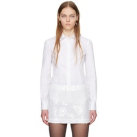 Dolce&Gabbana White Button Shirt 241003F109000
