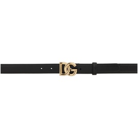 Dolce&Gabbana Black DG Belt 241003F001003