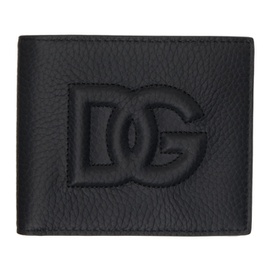 Dolce&Gabbana Black DG Logo Bifold Wallet 241003M164017
