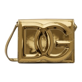 Dolce&Gabbana Gold Small DG Logo Bag 232003F048024
