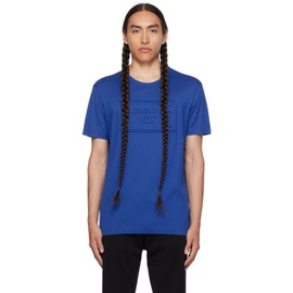Dolce&Gabbana Blue Embossed T-Shirt 232003M213001