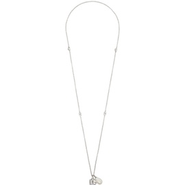 Dolce&Gabbana Silver Teardrop Necklace 241003M145005