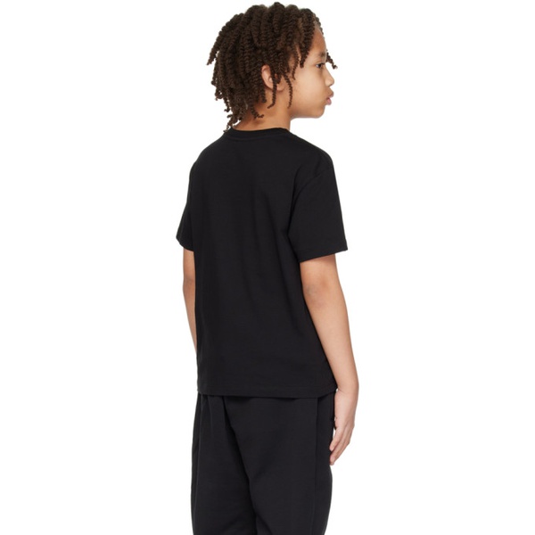  Dolce&Gabbana Kids Black Printed T-Shirt 241003M703018