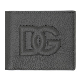 Dolce&Gabbana Gray Logo Bifold Wallet 241003M164018