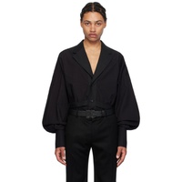 Dolce&Gabbana Black Belted Shirt 241003M195006