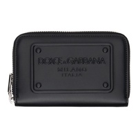 Dolce&Gabbana Black Small Zip-Around Wallet 241003M148001