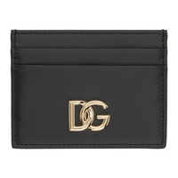 Dolce&Gabbana Black DG Card Holder 232003F037001