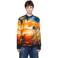 Dolce&Gabbana Multicolor Printed Shirt 231003M192021
