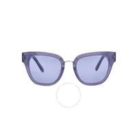 돌체앤가바나 Dolce & Gabbana Violet Butterfly Ladies Sunglasses DG4437F 34071A 51