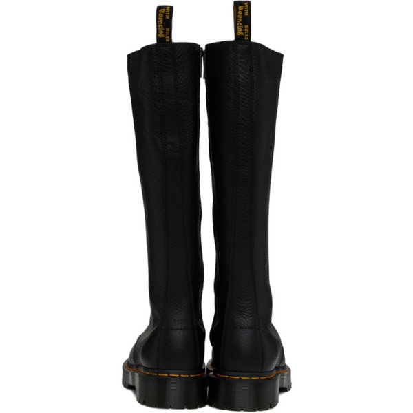 닥터마틴 닥터마틴 Dr. Martens Black 1B60 Bex Pisa Leather Boots 241399F115001