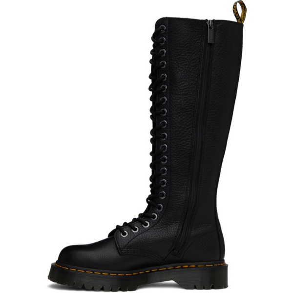 닥터마틴 닥터마틴 Dr. Martens Black 1B60 Bex Pisa Leather Boots 241399F115001