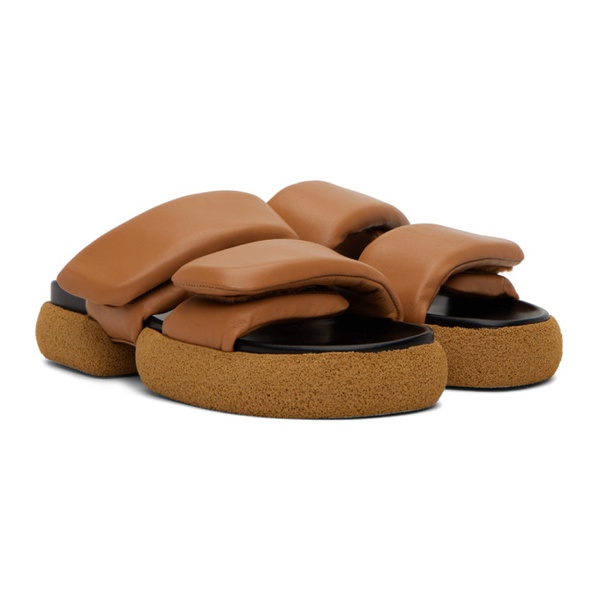  드리스 반 노튼 Dries Van Noten Tan Slip-On Sandals 231358M234001