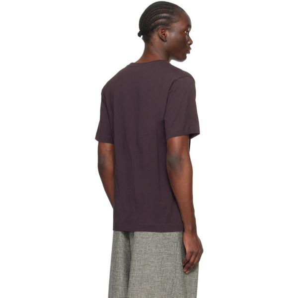  드리스 반 노튼 Dries Van Noten Purple Crewneck T-Shirt 241358M213036