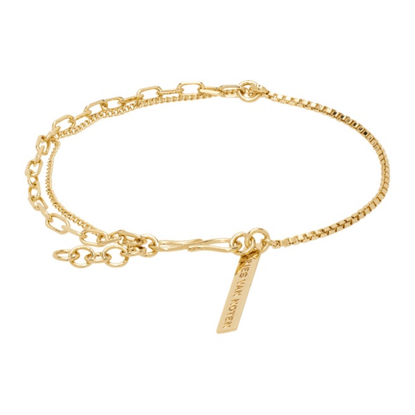  드리스 반 노튼 Dries Van Noten Gold Chain Bracelet 241358M142000