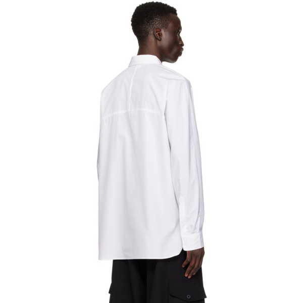  드리스 반 노튼 Dries Van Noten White Dolman Shirt 241358M192074
