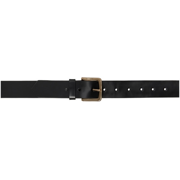  드리스 반 노튼 Dries Van Noten Black Leather Belt 231358F001000