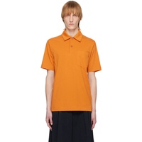 드리스 반 노튼 Dries Van Noten Orange Pocket Polo 231358M212001