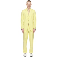 드리스 반 노튼 Dries Van Noten Yellow Two-Button Suit 231358M196015