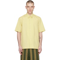 드리스 반 노튼 Dries Van Noten Yellow Spread Collar Shirt 231358M192056