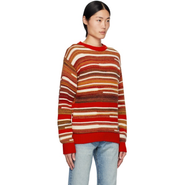 디스퀘어드2 Dsquared2 Multicolor Striped Sweater 232148M201005