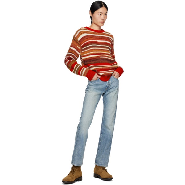  디스퀘어드2 Dsquared2 Multicolor Striped Sweater 232148M201005