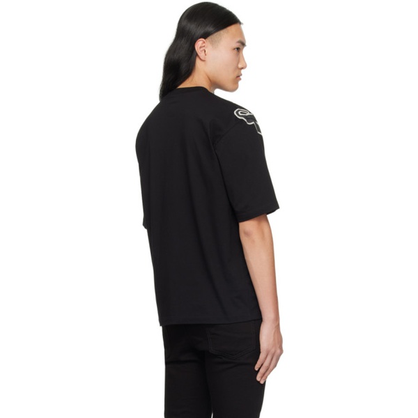  디스퀘어드2 Dsquared2 Black Gothic Cool Fit T-Shirt 241148M213001