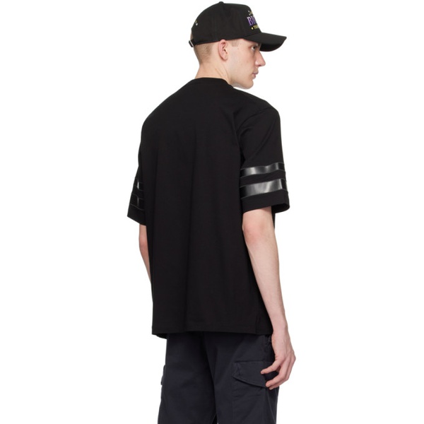  디스퀘어드2 Dsquared2 Black Skater-Fit T-Shirt 241148M213017