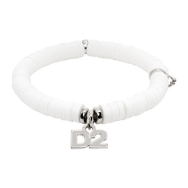 디스퀘어드2 Dsquared2 White Charm Bracelet 231148M142023