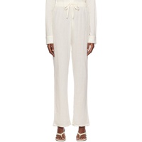 EETERNE 오프화이트 Off-White Willow Lounge Pants 241910F087000