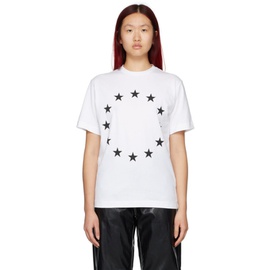 EEtudes White Wonder Europa T-Shirt 221647F110021
