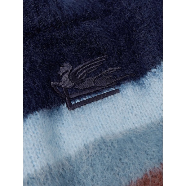  에트로 ETRO Striped Brushed Mohair-Blend Sweater 1647597310460947