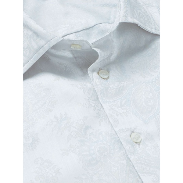 에트로 ETRO Paisley-Jacquard Cotton Shirt 1647597310454708