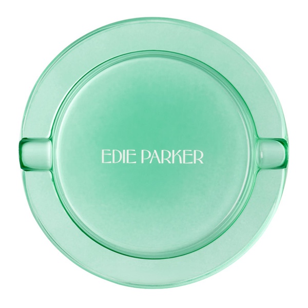  Edie Parker Orange & Green Glass Ashtray Tabletop Lighter 232863M614006