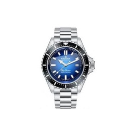 Edox MEN'S Skydiver Stainless Steel Blue Dial Watch 80120 3NM BUIDN