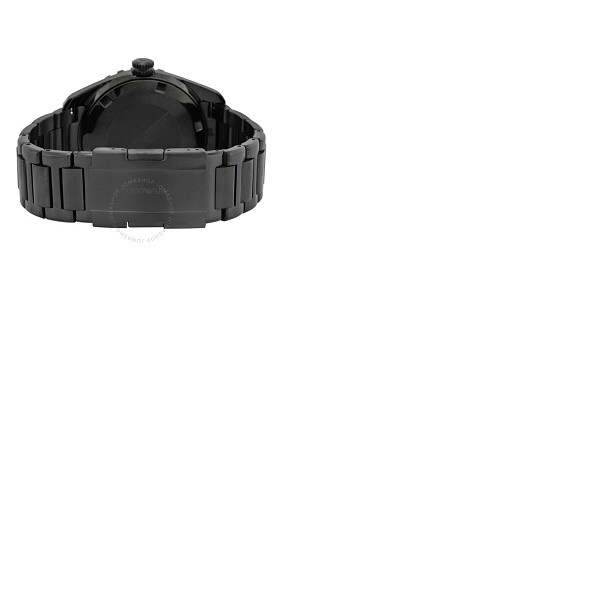  Emporio Armani Sportivo Black Dial Blaxk Ion-plated Mens Watch AR6049