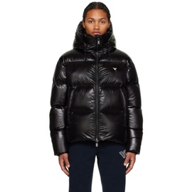 Emporio Armani Black Quilted Down Jacket 232951M178000